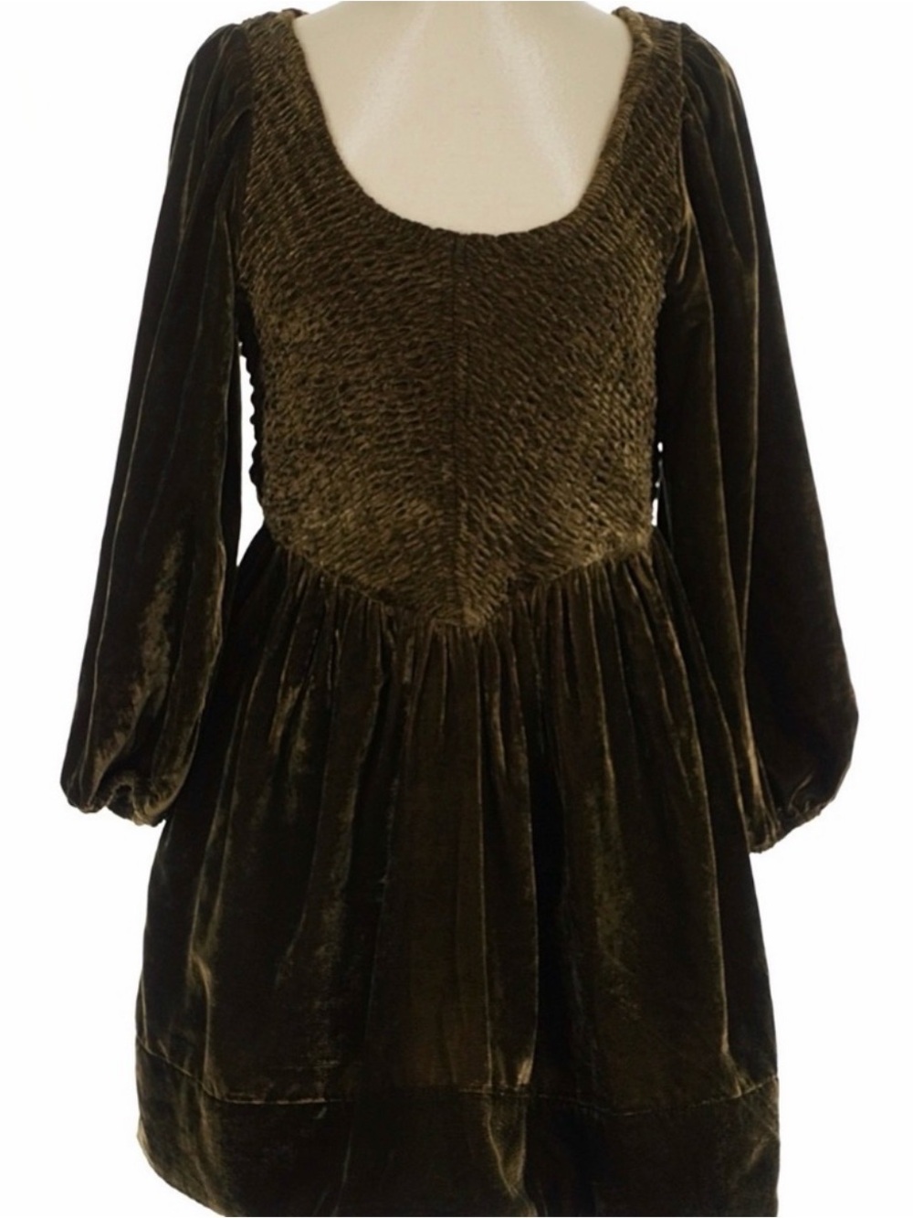 Free People | Farrier Velvet Mini Dress - Picture 6 of 8
